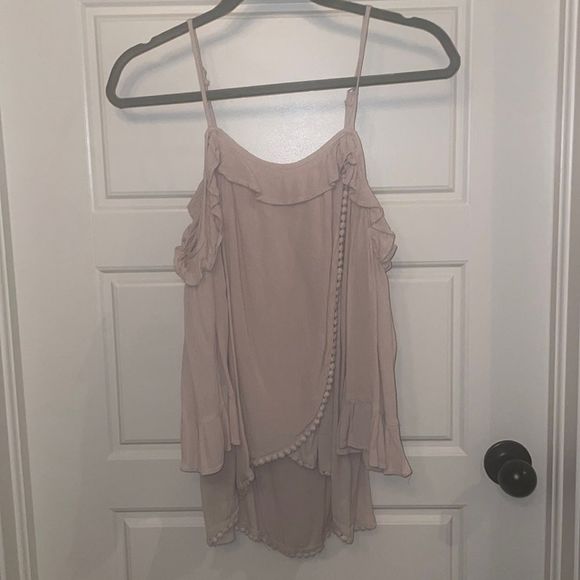 She + Sky Cold Shoulder Top - Picture 1 of 2